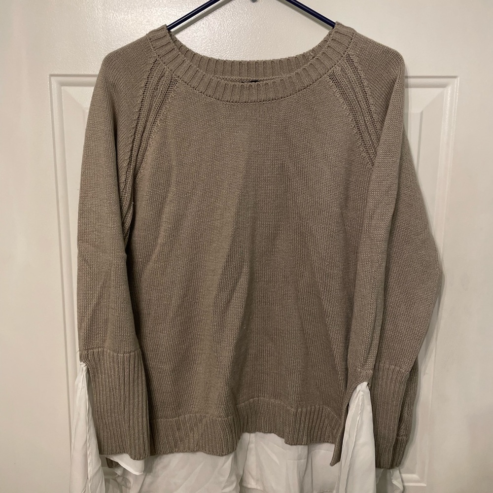 Hannah double layer sweater. Size XL